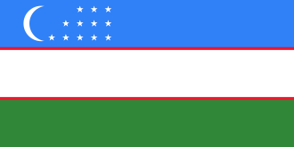 Uzbekistan flag